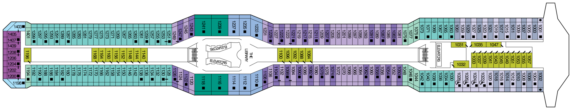 Deck 10 plan